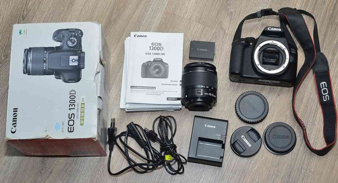 Canon EOS 1300D+EFS 18-55mm *Wi-Fi* 9500 Exp - foto 3