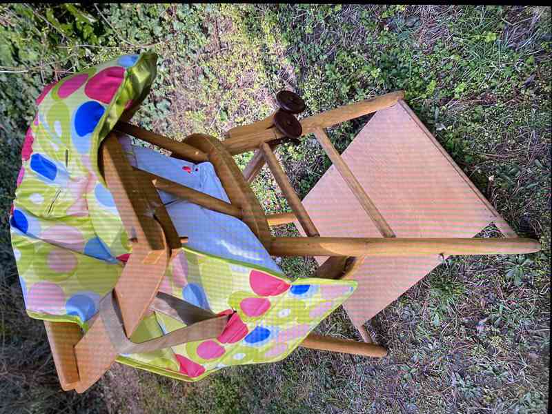 Dětská jídelní stoličky skládací - foto 4