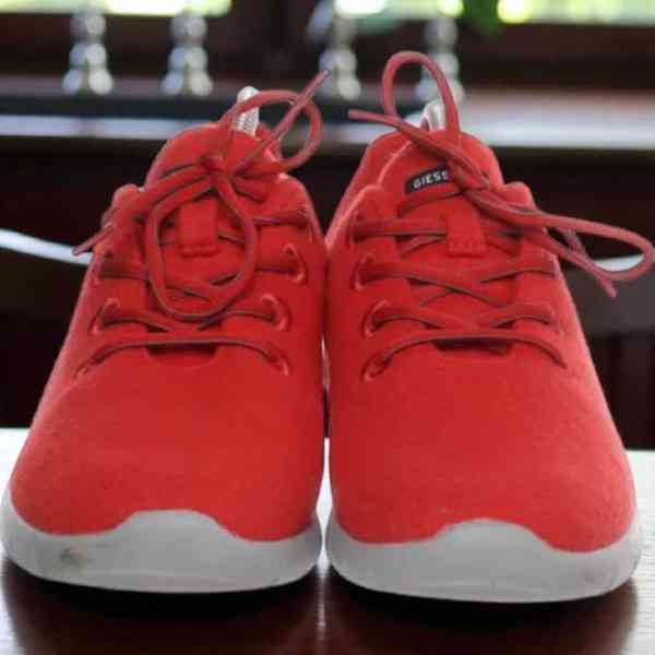 Giesswein Merino Sneakers – Red Edition vel. 42 - foto 2