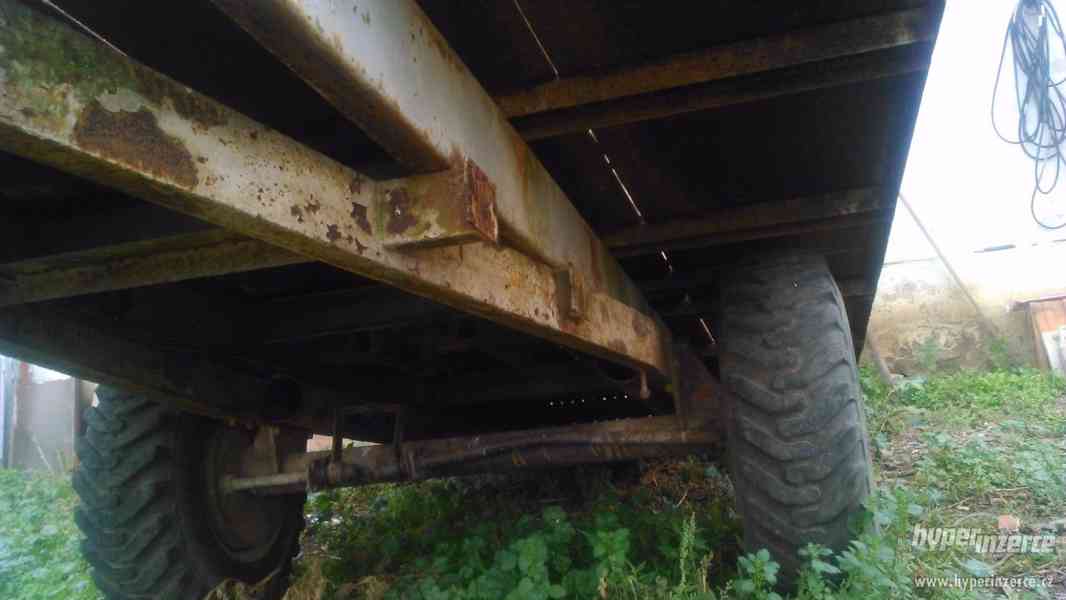 Traktorový Plošinový Přívěs - foto 2