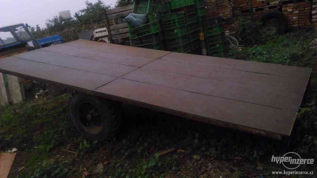 Traktorový Plošinový Přívěs - foto 3