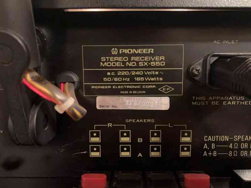 ♫ Vintage stereo receiver PIONEER SX-550 r. 1976-1978 ♫ - foto 5