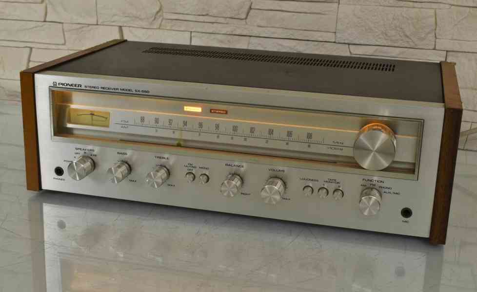 ♫ Vintage stereo receiver PIONEER SX-550 r. 1976-1978 ♫ - foto 1