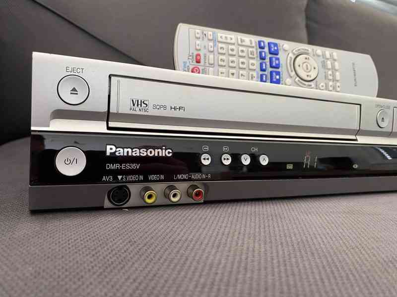 Kvalitní combo rekordér PANASONIC DMR-ES35V s TBC  - foto 2