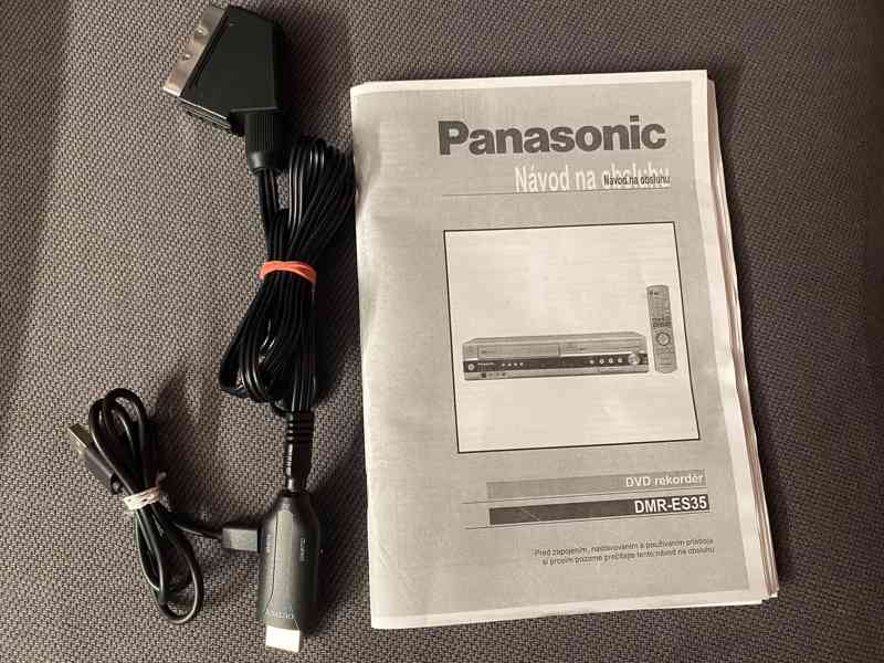 Kvalitní combo rekordér PANASONIC DMR-ES35V s TBC  - foto 9
