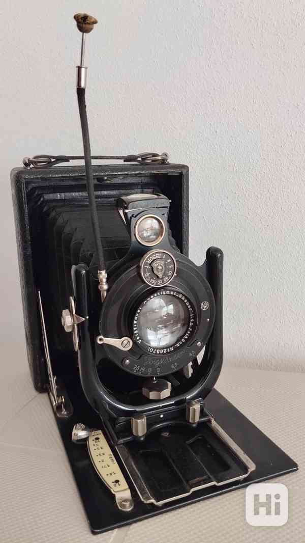 Historický VELKÝ fotoaparát Voigtländer VAG Skopar 4,5/13,5 - foto 13