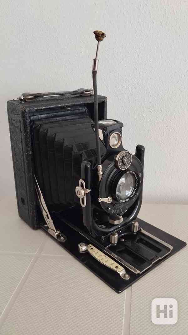 Historický VELKÝ fotoaparát Voigtländer VAG Skopar 4,5/13,5 - foto 3