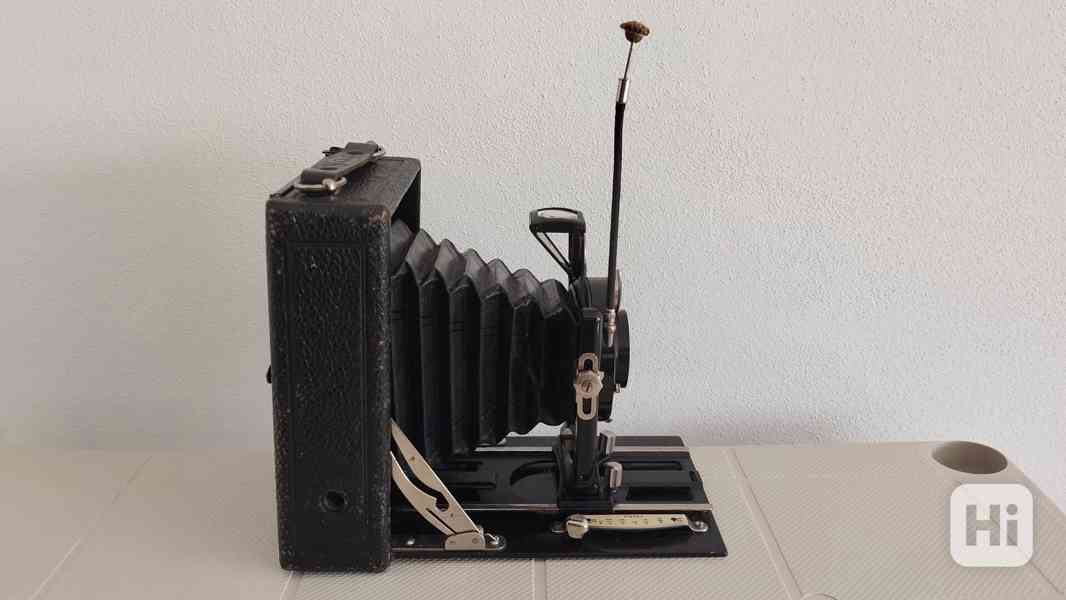 Historický VELKÝ fotoaparát Voigtländer VAG Skopar 4,5/13,5 - foto 14