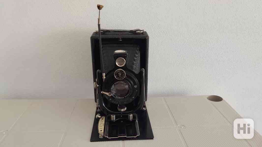Historický VELKÝ fotoaparát Voigtländer VAG Skopar 4,5/13,5 - foto 18