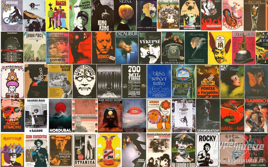 Koupím staré filmové plakáty 60-80.léta - foto 1