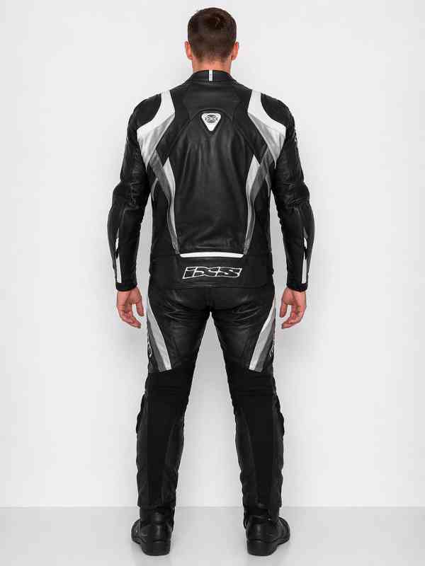 Kožená moto kombinéza iXS  - foto 14