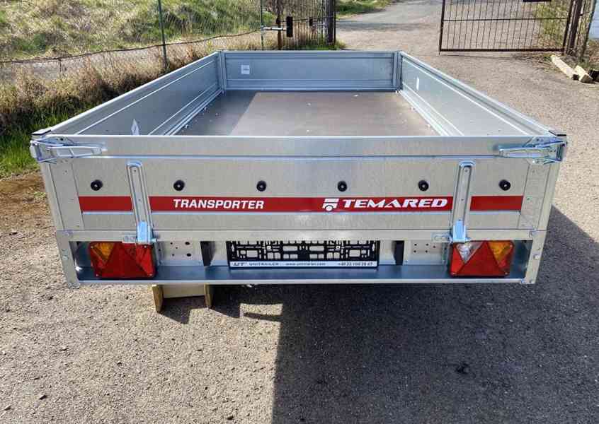 Přívěsný vozík TRANSPORTER 3015/2 - 3040 x 1530 x 400 - foto 3
