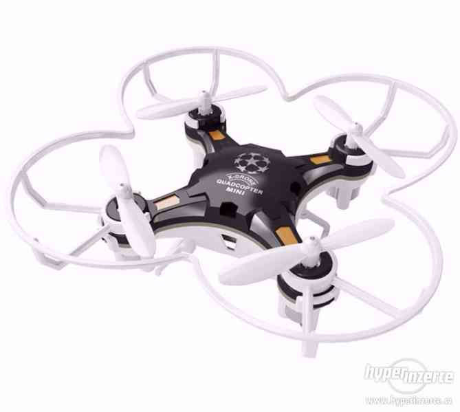 Mini dron / drone / kvadrokoptéra - foto 1