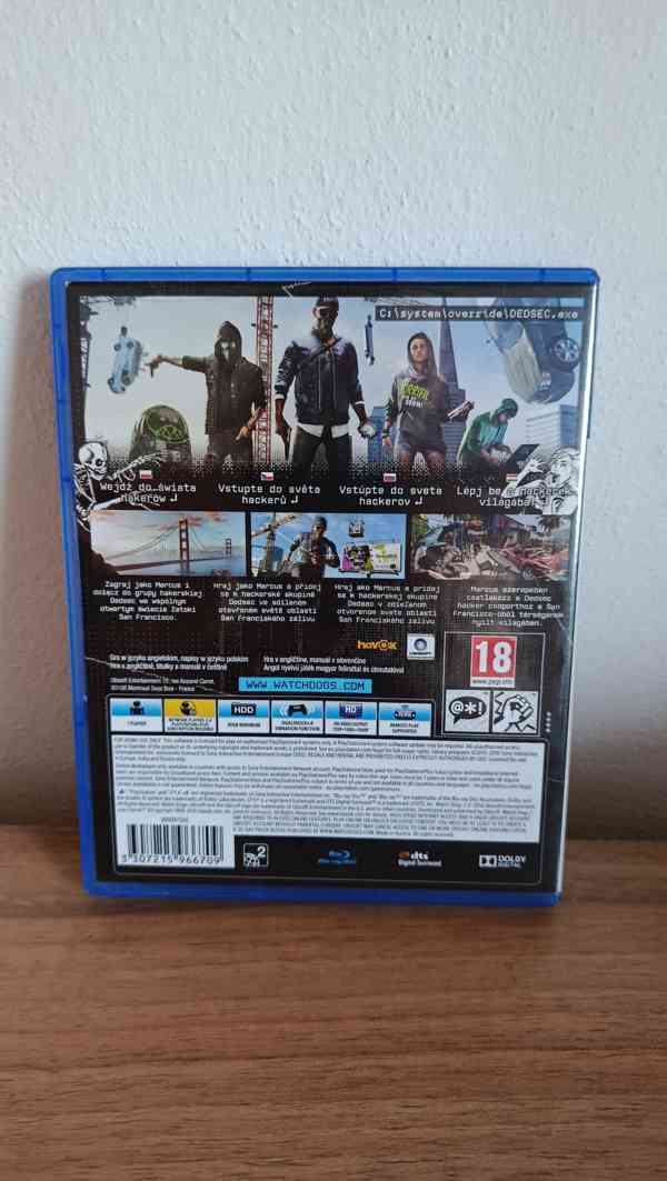Watch dogs 2 ps4 jako nové cz tit - foto 2
