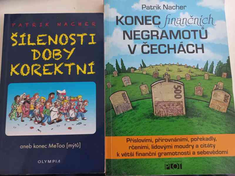 Prodám dvě knihy od Patrika Nachera: - foto 1