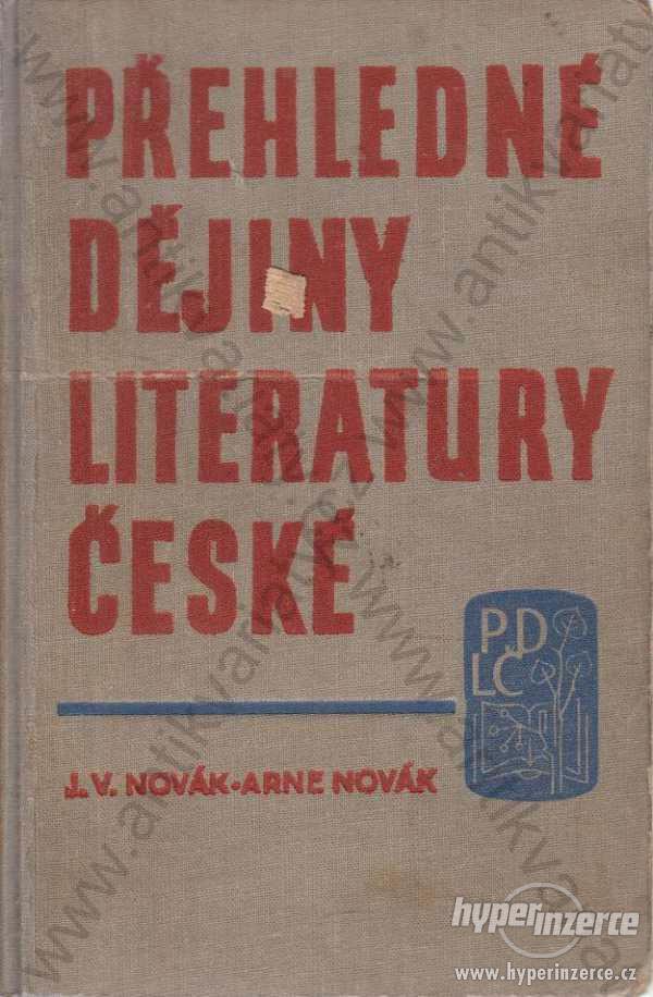 Přehledné dějiny literatury české - foto 1