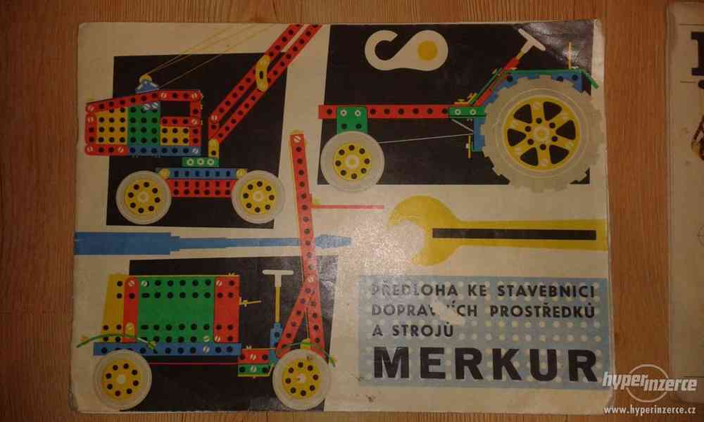 Merkur - 3 kusy starých originálních návodů  stavebnice - foto 2