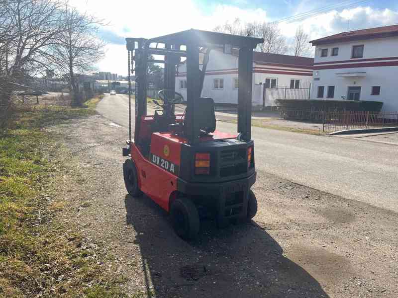 Vysokozdvižný vozík DESTA DV 20 A, po GO v r. 2025 - foto 4