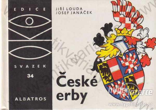 České erby Josef Janáček, Jiří Louda 1988 - foto 1