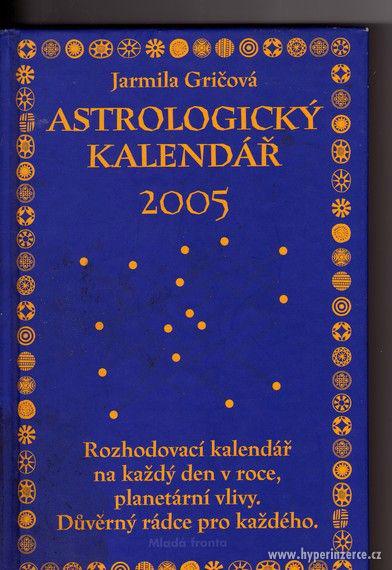 Astrologický kalendář 2005 Gričová Baudyš - - foto 1