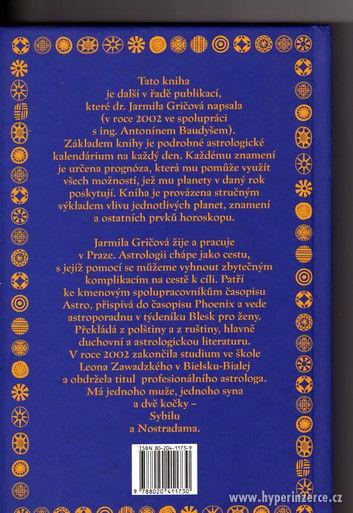 Astrologický kalendář 2005 Gričová Baudyš - - foto 2