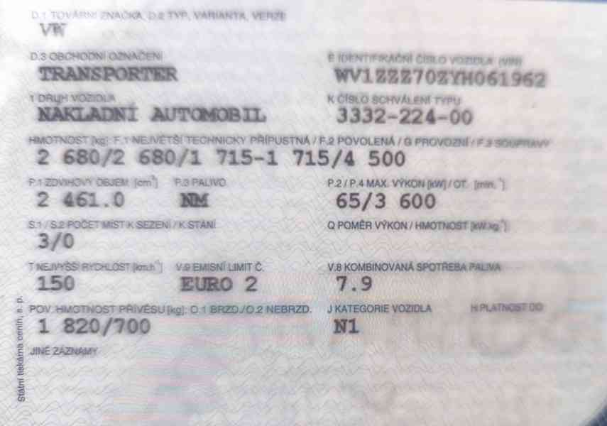 Volkswagen T4, platná STK.  - foto 9