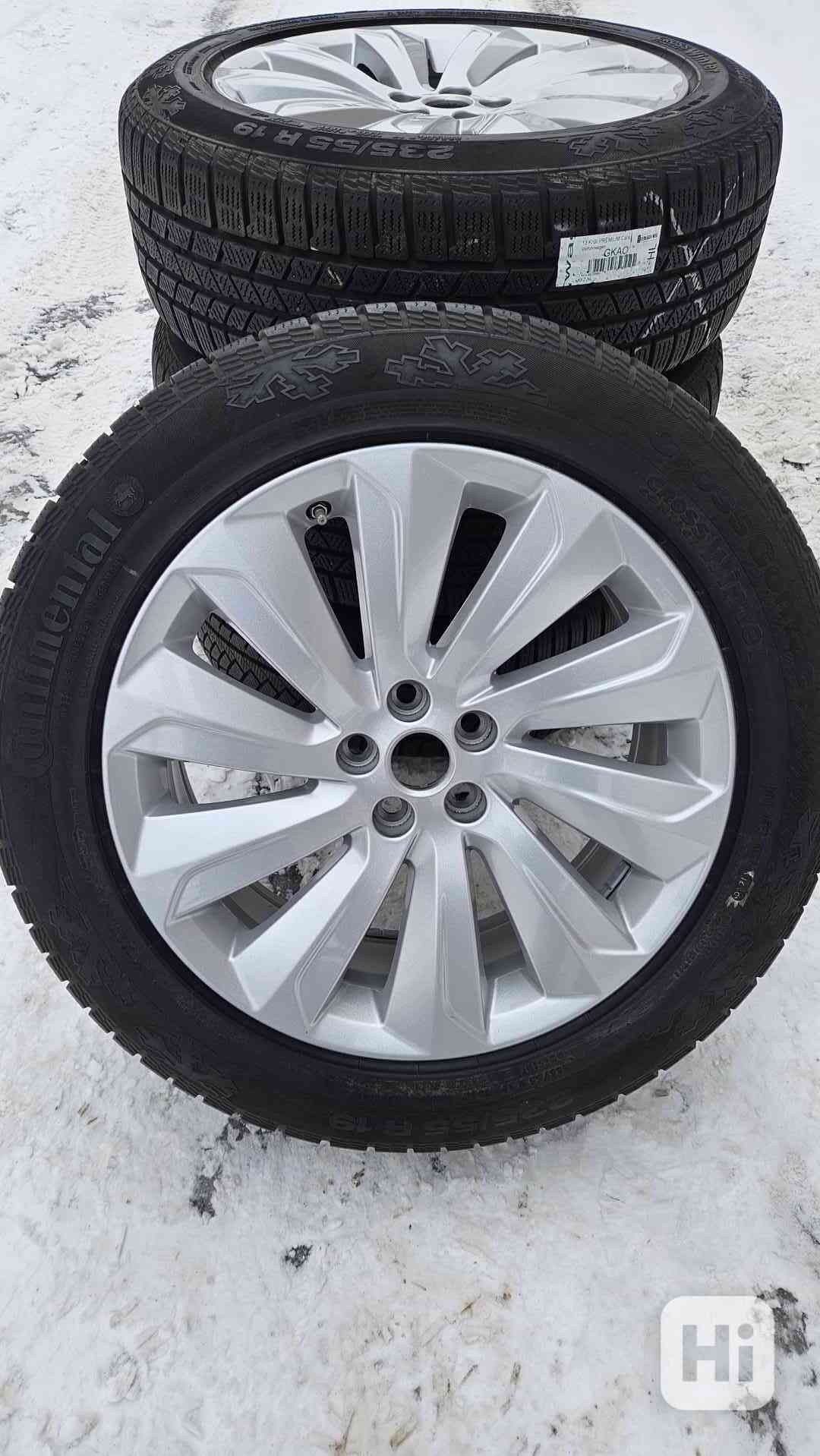 Originál Jaguar ALU kola R19 5x108 8jx19 + Continental Prodá - foto 1