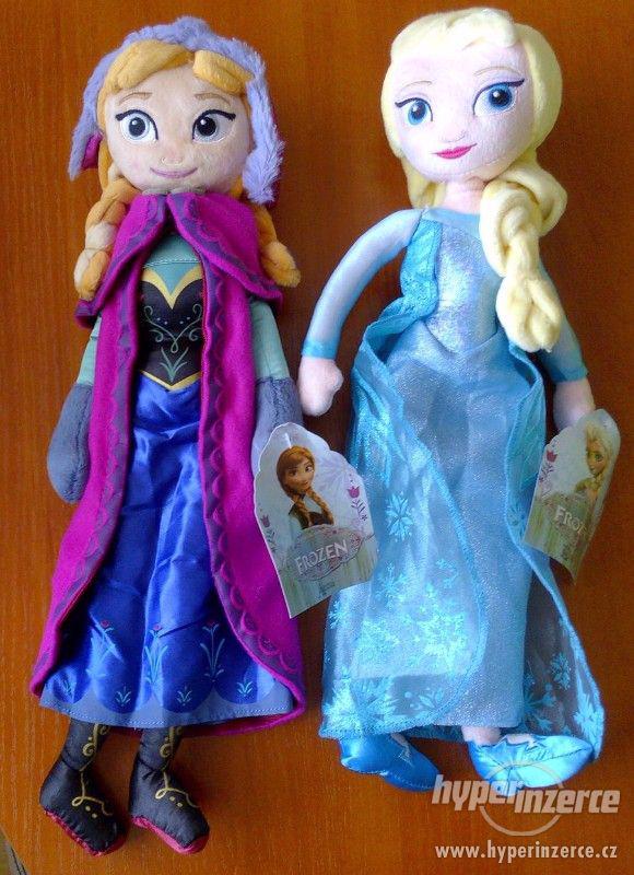 Plyšové panenky Elsa a Anna z Led.království(Frozen) - 40.cm - foto 1