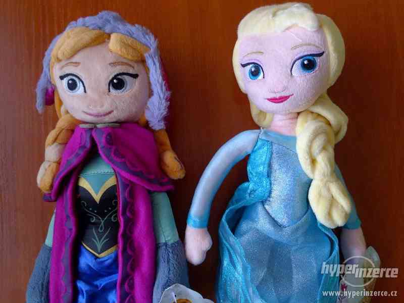 Plyšové panenky Elsa a Anna z Led.království(Frozen) - 40.cm - foto 2