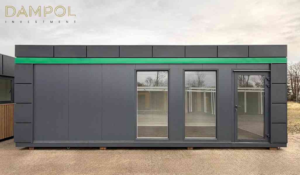 Pawilon Kontejner Mobilní 700x300 obchod,prodejna,cukrarna - foto 2