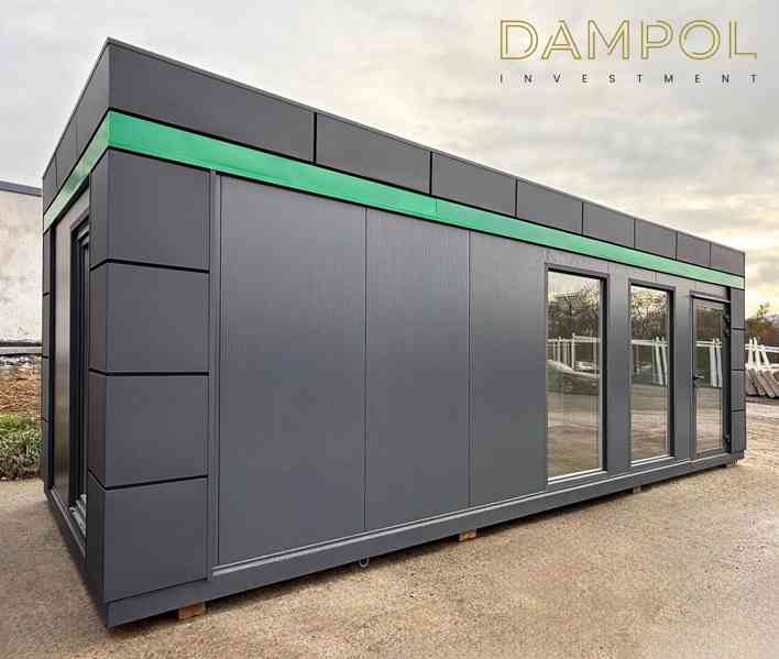 Pawilon Kontejner Mobilní 700x300 obchod,prodejna,cukrarna - foto 3