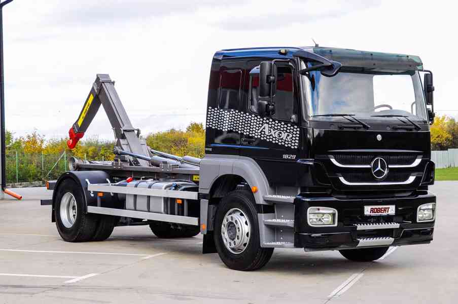 MERCEDES AXOR 1829 / 18T HÁKOVÝ NOSIČ KONTEJNERŮ EU5 - foto 76