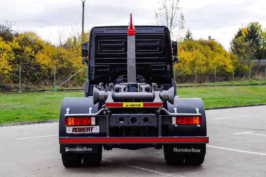 MERCEDES AXOR 1829 / 18T HÁKOVÝ NOSIČ KONTEJNERŮ EU5 - foto 6
