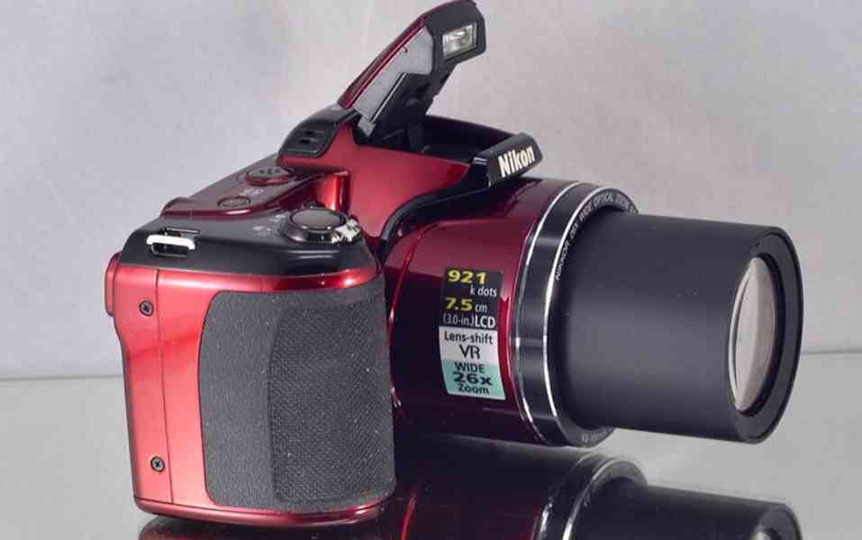 Nikon CoolPix L810 16,1 MPix*26x O.ZOOM*HDV*brašna - foto 6