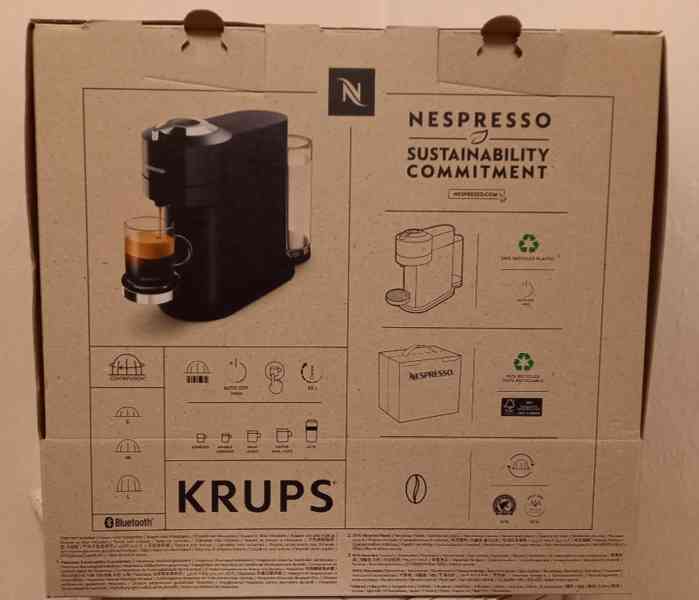 Kávovar Espresso Krups Nespresso Vertuo Next XN910810 - foto 4