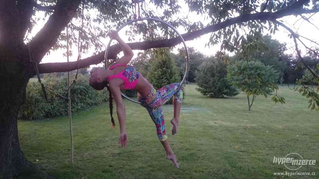 Aerial Hoop - nové - nerez - foto 4