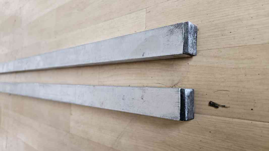 Hliníkový obdelníkový profil 3x2x190cm celkem 2 kusy - foto 4