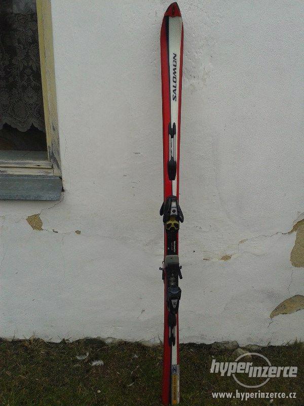 Prodám lyže Salomon Equipe Axe 180 cm - foto 1