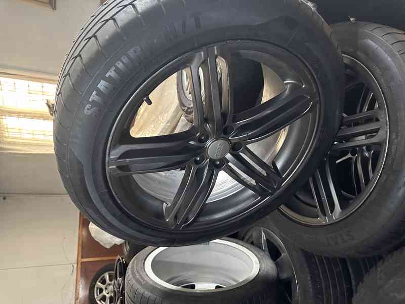 audi5x112-20”ET45,pneu265-45-20”, 7mm - foto 1