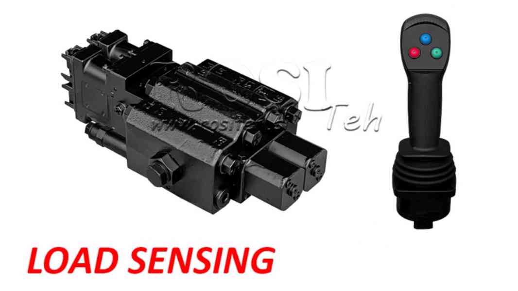 PROPORCIONÁLNÍ ŘÍDICÍ VENTILY PRO PŘEDNÍ NAKLADAČ TRAKTORU - foto 4