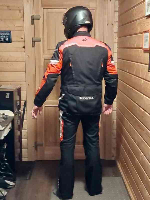 Textilní kombinéza Alpinestars Drystar Honda - foto 4