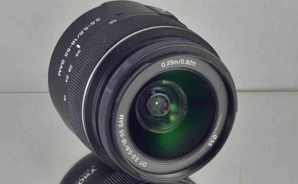 SONY DT 18-55mm 1:3.5-5.6 SAM *SAL 1855**Sony APS-C A-mount - foto 1
