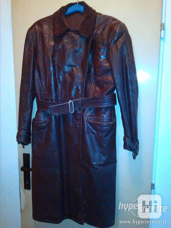 Kožený kabát - foto 1