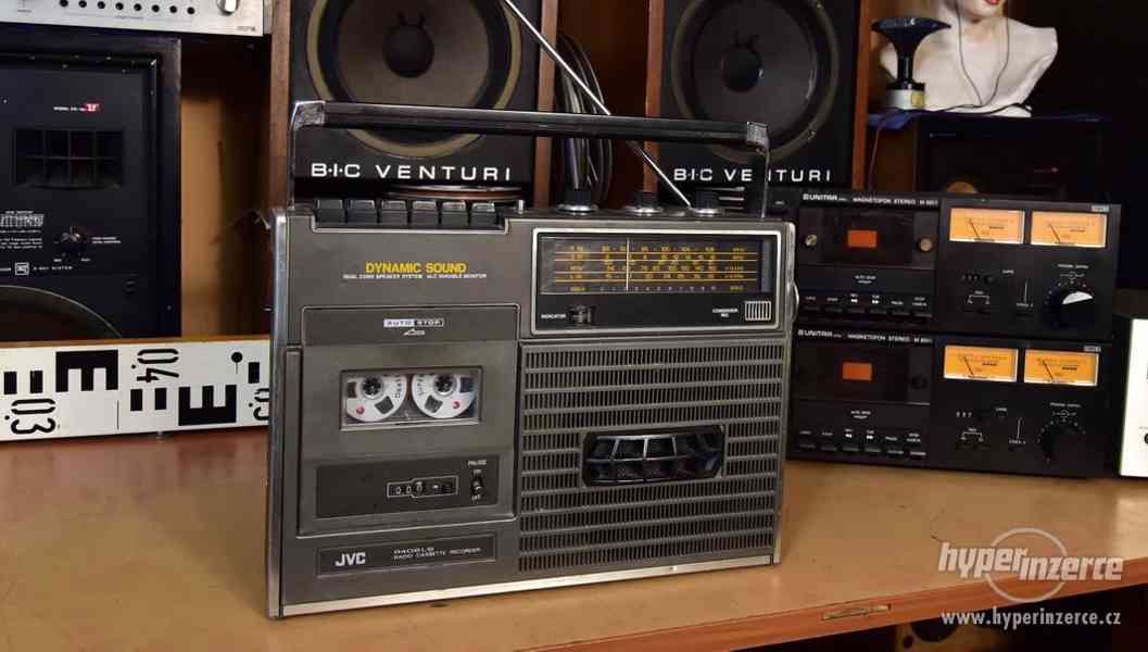RARE BOOMBOX RADIO Cassette Recorder JVC 9408LS Radio Ok Cassette à reviser EUR 19,90 - FR