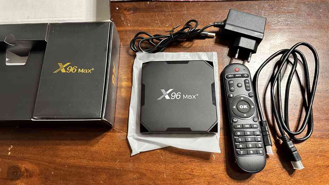 Android box X96 Max+ 8K TV box, paměť 4+32GB - foto 3