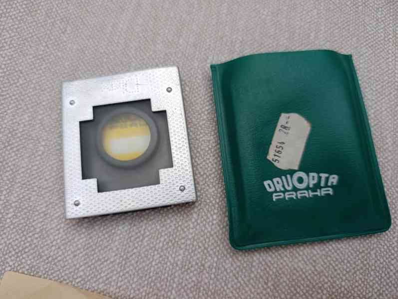 Historický fotoaparát Meopta Flexaret VI , krab, návody aj - foto 17