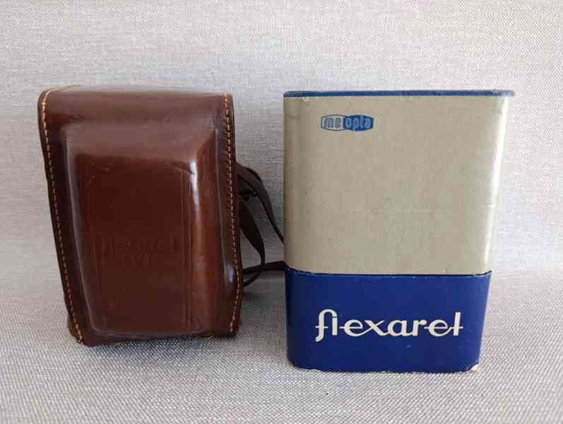 Historický fotoaparát Meopta Flexaret VI , krab, návody aj - foto 3