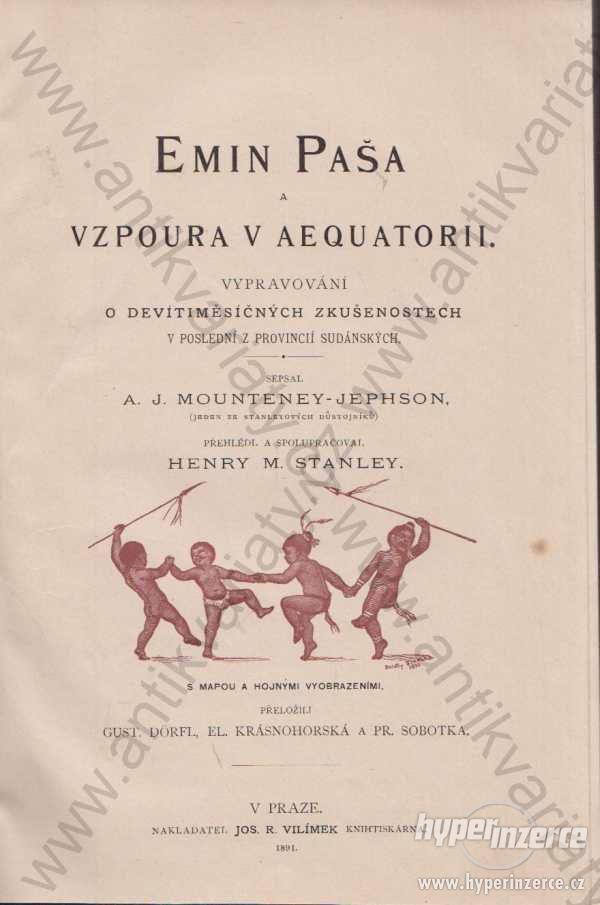 Emin Paša a vzpoura v Aequatorii  1891 - foto 1