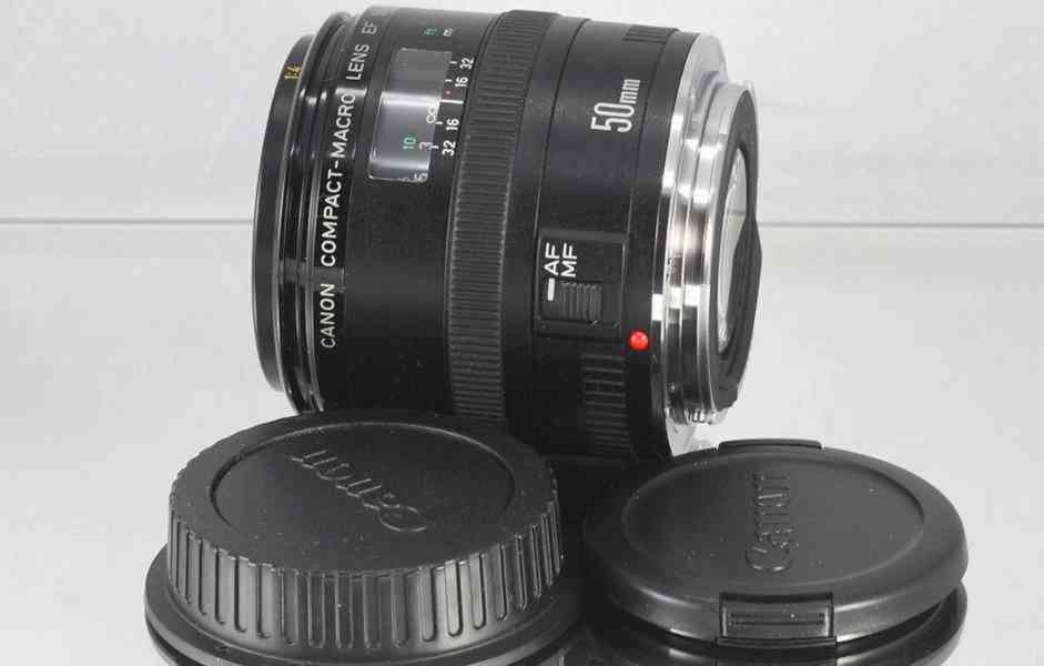 Canon EF 50mm 1:2.5 Macro lens **full-frame MACRO  - foto 1