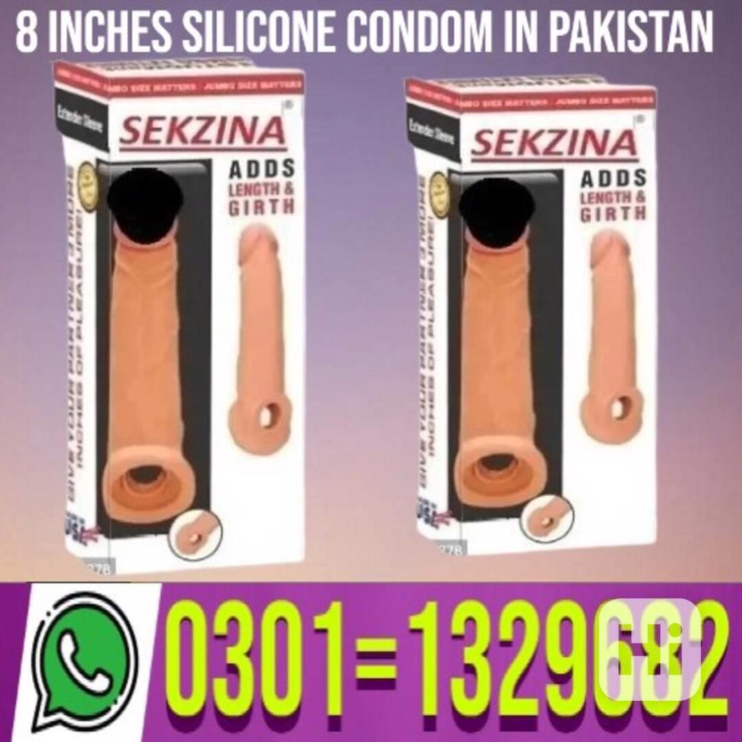 8 Inches Silicone Condom In Pakistan (0301=1329682) Shop now - foto 1